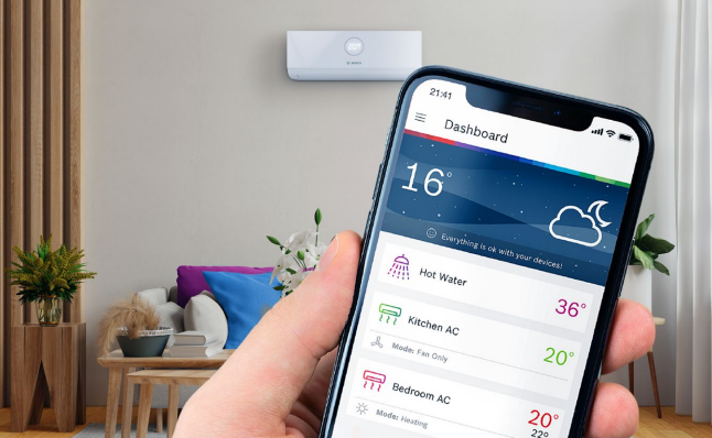 Bosch Klimaanlage per App steuern - Wärmetechnik Zimmermann